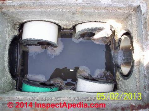 distribution box leaking|septic system d box leak.